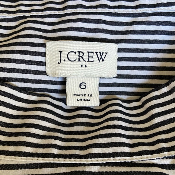 J. Crew High-Low Striped Shirt - Picture 10 of 11